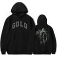 thumbnail image 1 of 2hollis Gold Hoodie Sweatshirt Streetwear Women Men Winter Pullovers, 1 of 3