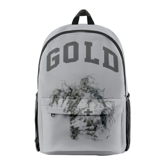 2hollis Gold Merch Backpack Rapper Bags Unisex Fashion Casual Streetwear Shoulders Bag