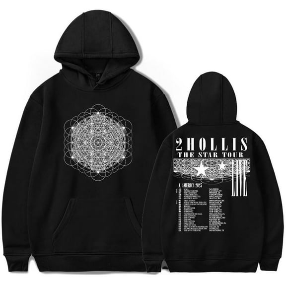 2hollis Hoodies Winter Women Men Casual Long Sleeve Printed Trend Fashion Pullovers