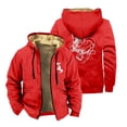 thumbnail image 1 of 2hollis Horse Zipper Jacket Long Sleeve Winter Parka Women Men Casual Fashion Coat, 1 of 3