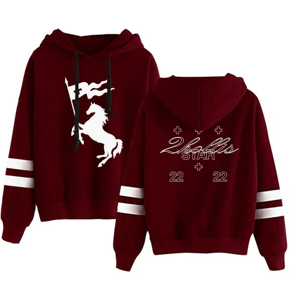 2hollis Merch 22 22 Logo Men/Women Hooded Sweet Streetwear Hooded Long Sleeve