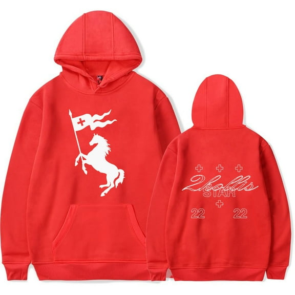 2hollis Merch 22 22 logo Hoodies Women Men Long sleeve Fashion Casual Hooded Sweatshirts