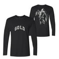 thumbnail image 1 of 2hollis Merch Gold Logo Long sleeve Men/Women Fashion Casual Top, 1 of 3