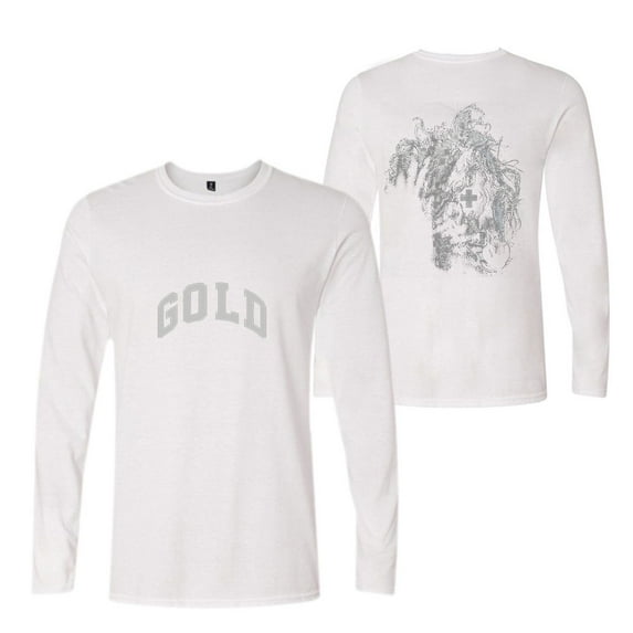 2hollis Merch Gold Logo Long sleeve Men/Women Fashion Casual Top