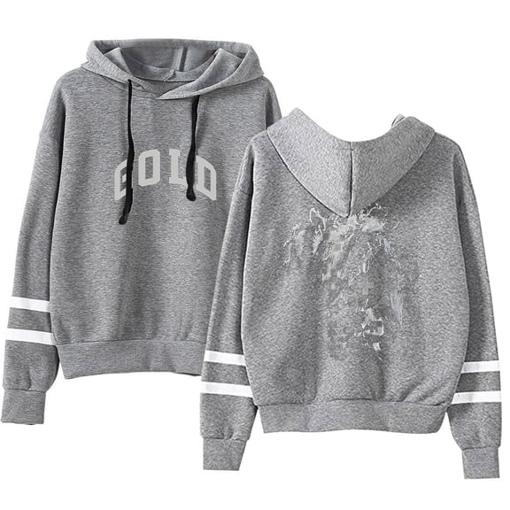 2hollis Merch Gold Logo Men/Women Hooded Sweet Streetwear Hooded Long Sleeve
