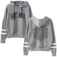 thumbnail image 1 of 2hollis Merch Star Pullover Hoodie Unisex Pocketless Long Sleeve Sweatshirt Casual Streetwear Clothes, 1 of 2