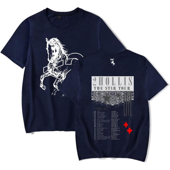 2hollis T-Shirt Merch Women Men Casual Streetwear Printed Trend Fashion Summer Tops Tee