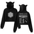 thumbnail image 1 of 2hollis The Star Tour 2025 Hoodie Cat Ears Hooded Sweatshirt Long Sleeve Crop Top Women's Clothes, 1 of 3