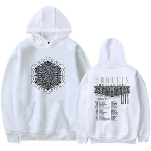 2hollis The Star Tour 2025 Merch Hoodies Women Men Casual Long Sleeve Sweatshirt Fashion Clothes