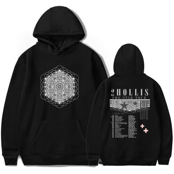 2hollis The Star Tour 2025 Merch Hoodies Women Men Casual Long Sleeve Sweatshirt Fashion Clothes
