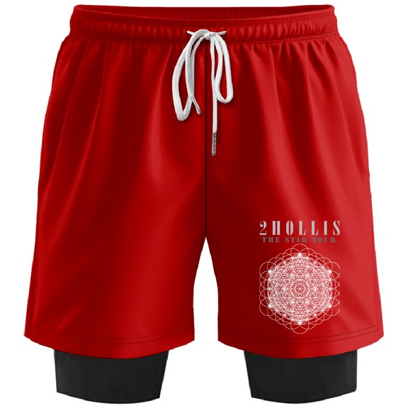 2hollis The Star Tour 2025 Merch Sweatshorts Women Men Casual Short Basketball Pants Outdoor Sportwear