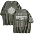 thumbnail image 1 of 2hollis The Star Tour 2025 Merch T-Shirt Cotton Wash Tee Women Men Short Sleeve Crewneck Tee, 1 of 3