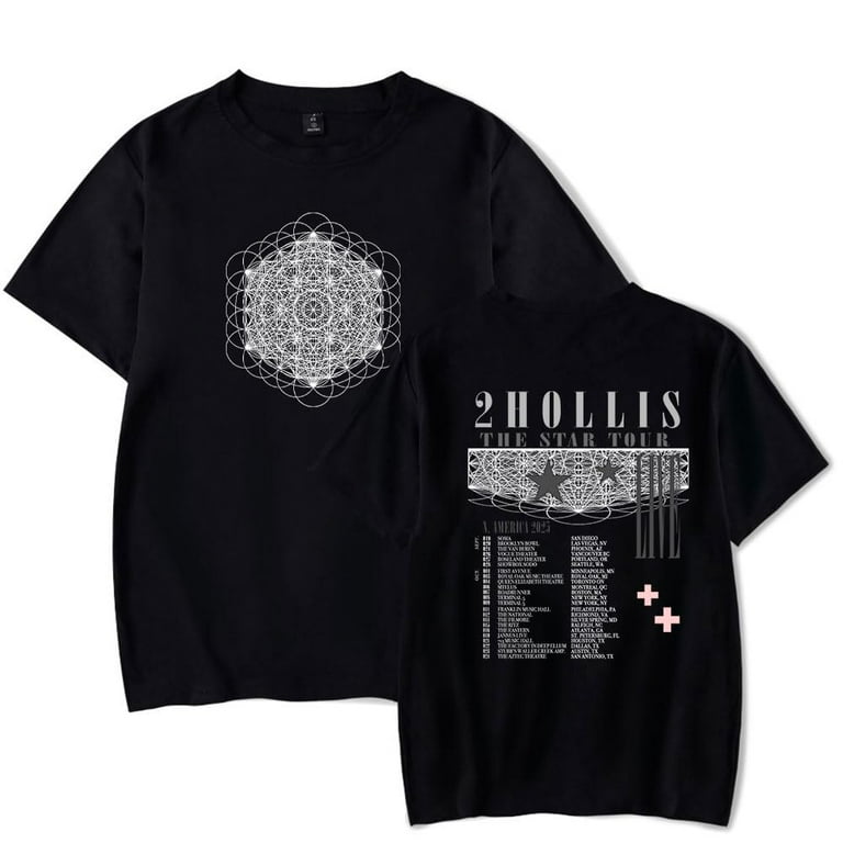 2hollis The Star Tour 2025 T-Shirt Unisex Short Sleeve Round