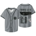 thumbnail image 1 of 2hollis The Star Tour Merch Baseball Jacket Tee Unisex HipHop V-neck Short Sleeve T-Shirts, 1 of 6
