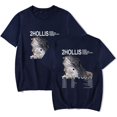 thumbnail image 1 of 2hollis Tour 2025 Merch Short Sleeve T-shirt Unisex Fashion Crew Neck Top, 1 of 2
