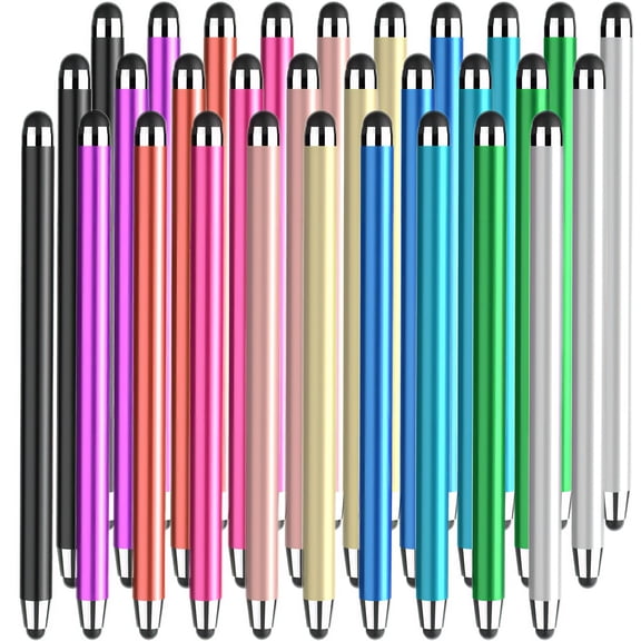 2in 1 Universal Stylus Pen for iPad for iphone Android Phone for galaxy Tablets Laptops Chromebook All Touch Screens(30 Stylus+60Tips)