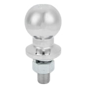 2in Trailer Hitch Ball 3/4x13/4in Shank Universal 3500LBS Steel Chrome Plated Caravan Towing Ball ,Universal Fit