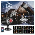 2in1 LED Halloween Christmas Projection Lights 16 Pattern Projector For