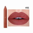 thumbnail image 1 of 2in1 Matte Lip Liner and Lipstick Combo, Matte Longwear Waterproof Lipstick, Cream Lip Liner and Lipstick Combo Makeup, Waterproof & Smudge-Proof Longwear Pigmented (#06), 1 of 9