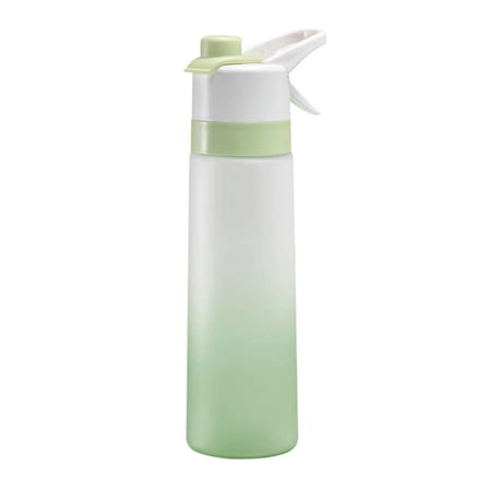 2in1 Misting Water Bottle Reusable Sports Water Bottle with Leakproof Drinking Bottle for Outdoor