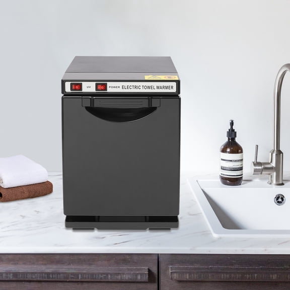 2in1 Towel Heater UV Sterilizer Hot Towel Warmer Cabinet Professional