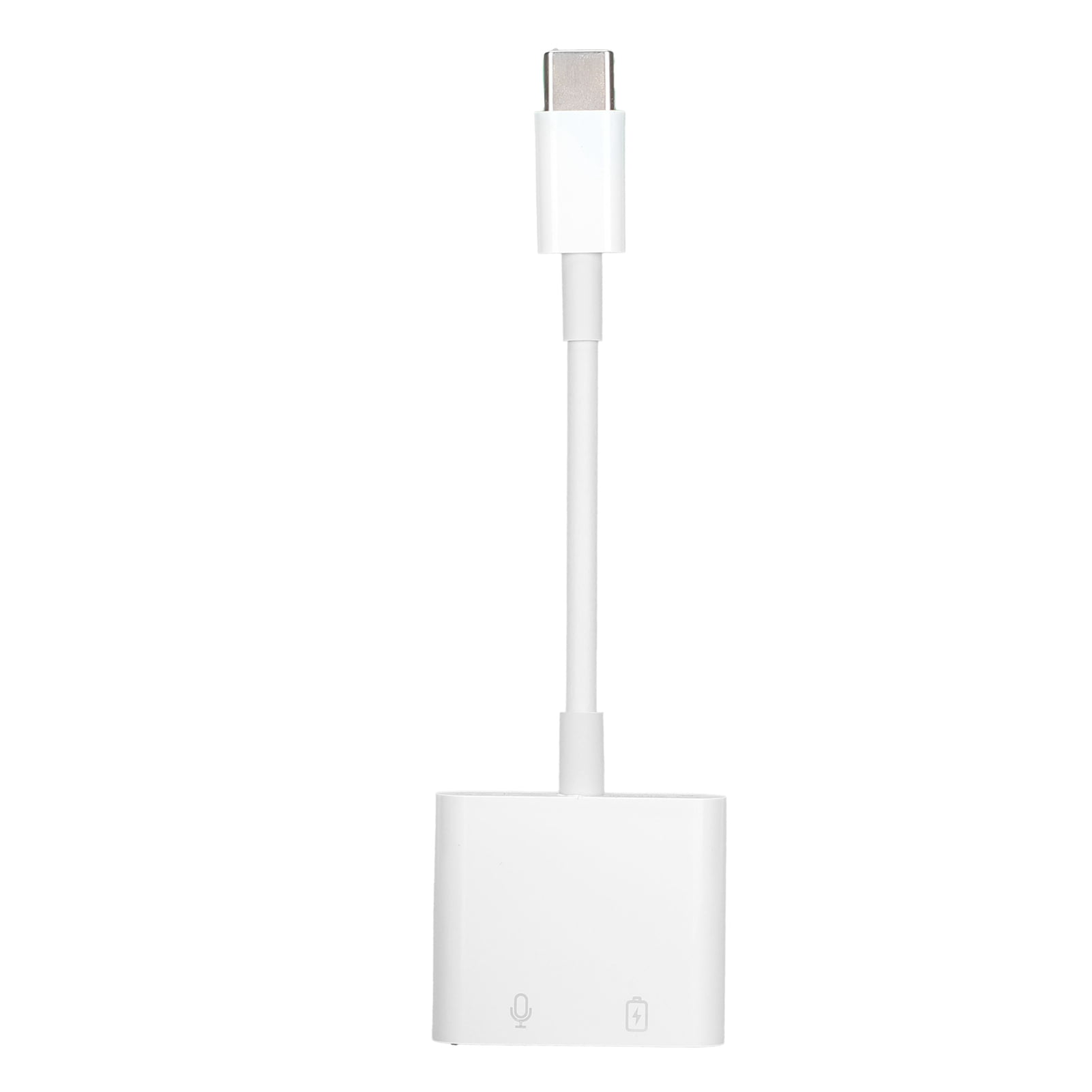 2in1 USB C to 3.5mm Headphone Adapter TypeC to AUX Jack with USB C PD