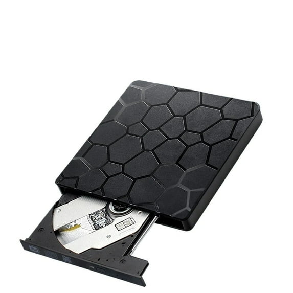 2in1 USB3.0 Type C Slim External DVD VCD CD Writer Optical Drive Burner Reader Player Portable ,Easy to Use