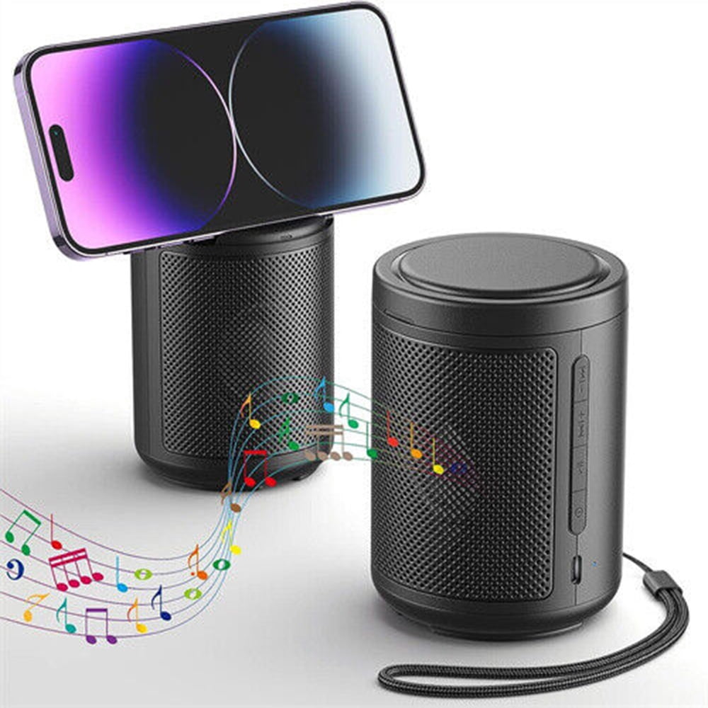 2in1 Wireless Bluetooth Speaker & Cell Phone Stand Stereo Loud Sound