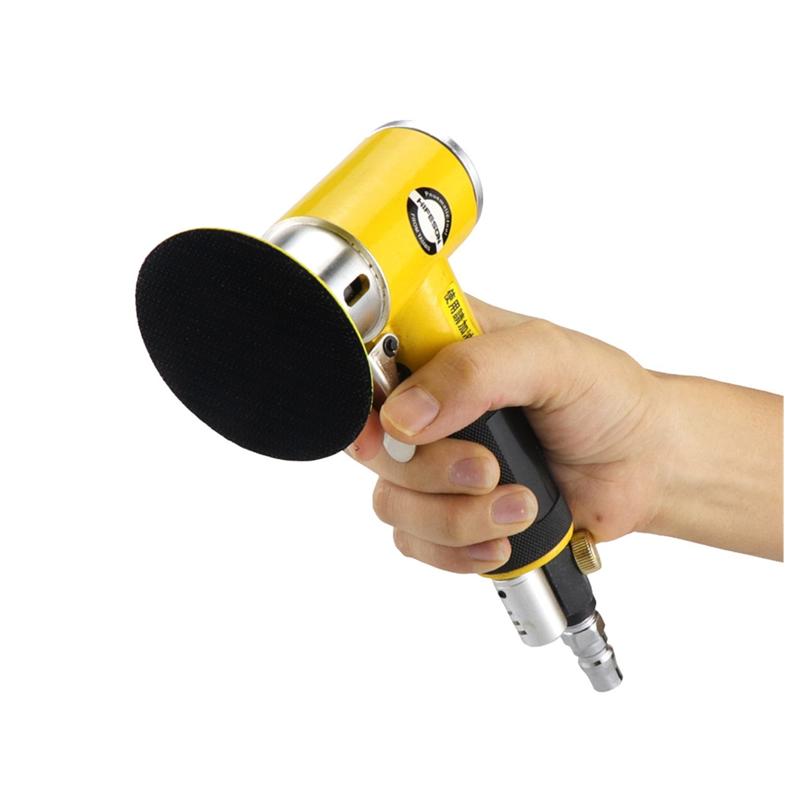 2inch/3inch Mini Orbital Air Sander Pneumatic Polishing Grinding Machine Air Tools Buffer Dual Action Orbital Polisher for Car