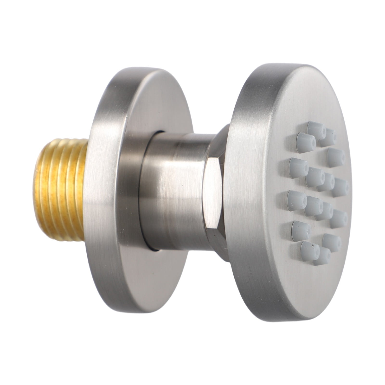 2inch Adjustable Body Round Rotatable Shower Head Massage Spa Side