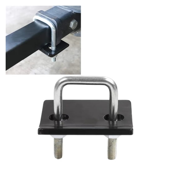 2inch Heavy Duty Hitch Tightener for Tow Trailer Hitches U-Bolt Stabilizer Anti-Rattle Lock Down ,Easy to Operate