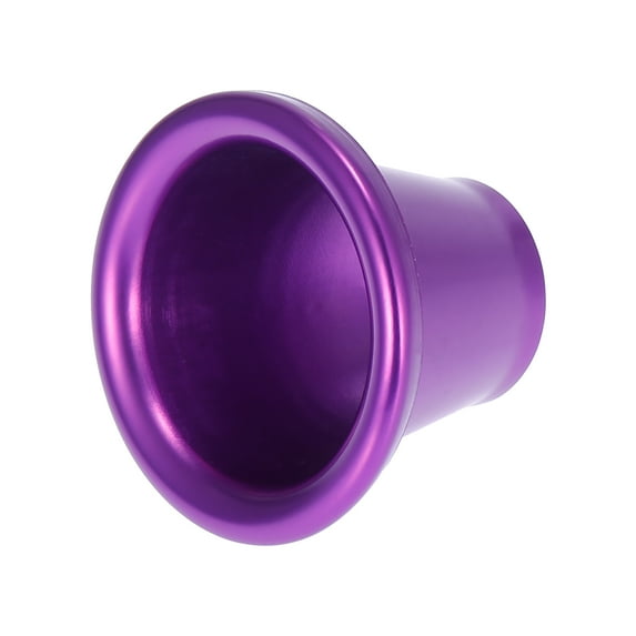 2inch Purple Bellmouth Velocity Stack Adapter Turbo Air Intake Horn Air Inlet Decorative Cover