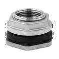 2inch Water Tank Connector SUS304 Stainless Steel ThruBulk Fitting