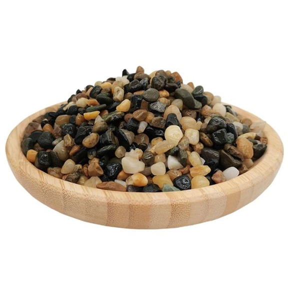 2kg Pebbles for Indoor Plants, Natural Decorative River Rocks Gravel for Potted Plants Garden Home Decor Aquarium Decoration Terrarium Supplies