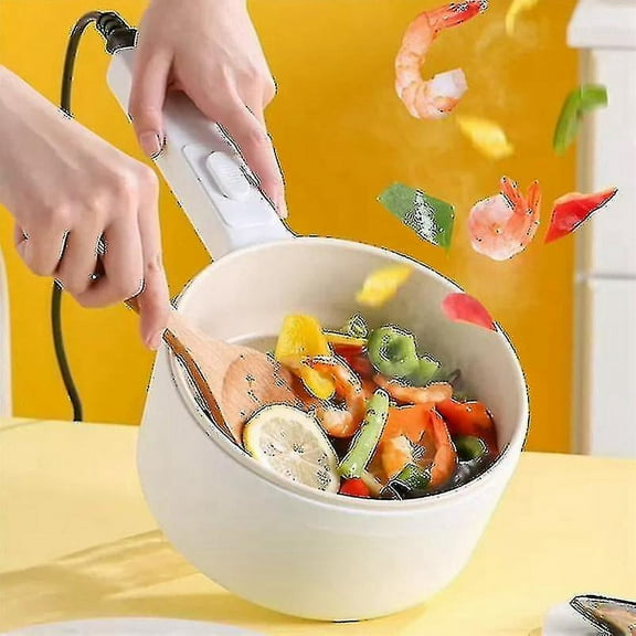 2l Multi function Electric Cooker Electric Frying Pan Non stick Pan Fry Stew Boil Suitable Fo