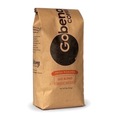 2lb Go Blend Dark Roast Whole Bean Coffee