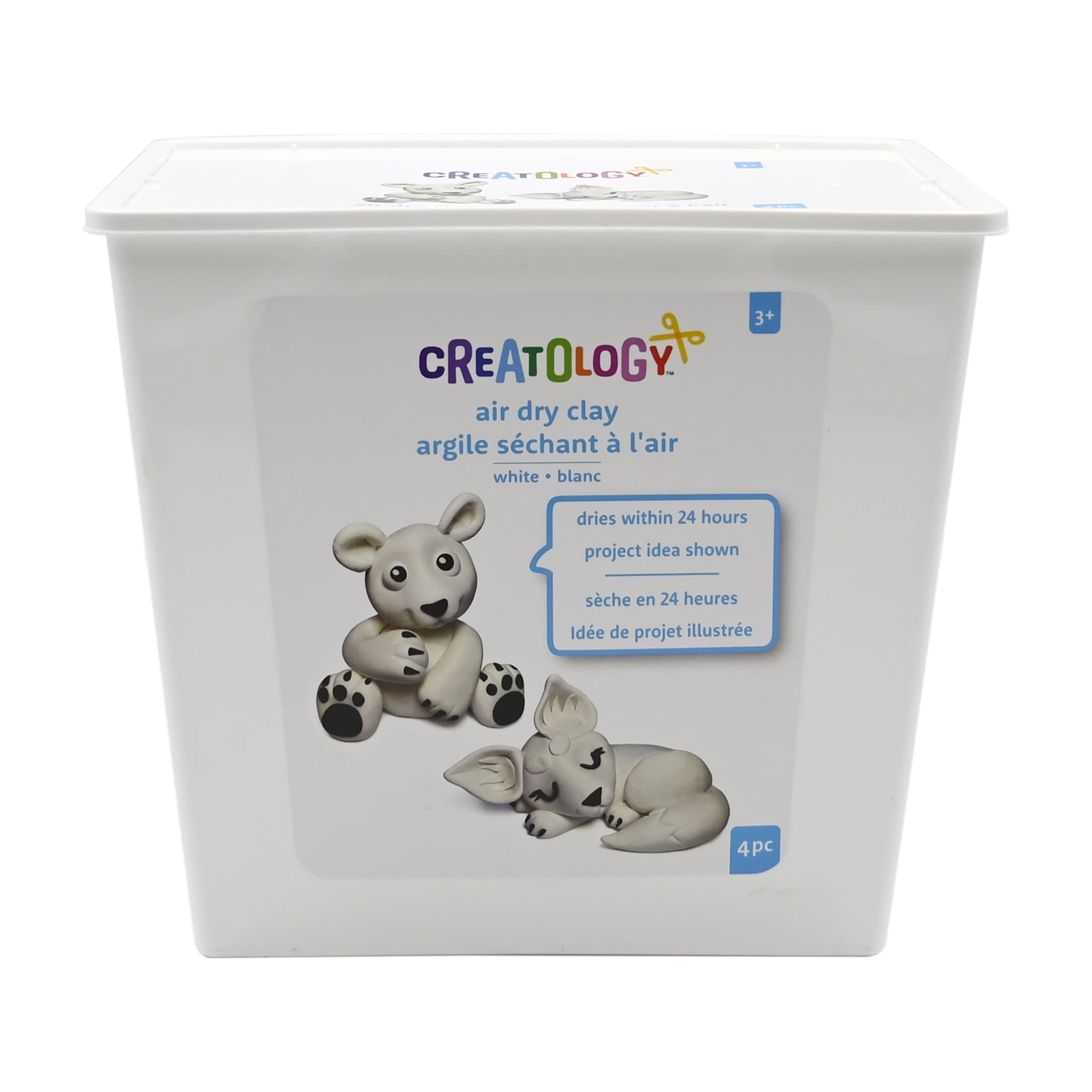 2lb. White Air Dry Clay by Creatology™ - 4 pieces of 8oz clay