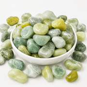 2lbs Jade Pebbles for Plants, 1-2 Inch High Polished Natural River Rocks for Landscaping, Decorative Stones Vase Filler Fish Tank Aquariums Garden Outdoor and Indoor DIY