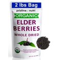 thumbnail image 2 of Dried Elderberries – 1 Lb, 2024 Harvest, Organic, From Poland – Immune Support 2 of 5