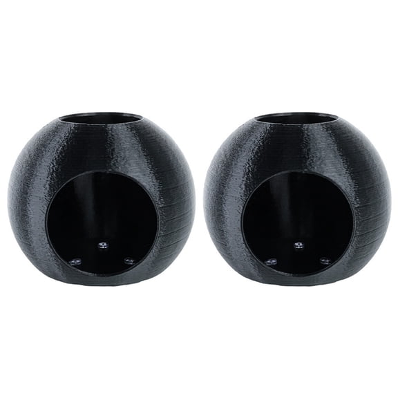 2lots Bubble Shape Aquariums Decoration Aquariums Floating Cave Fish Shrimp Hideouts Decoration Shelter