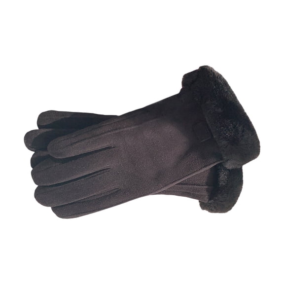 2lots Comfortable Plush Gloves Versatiles Touchscreens Winter Mittens Antiskid for Men and Women