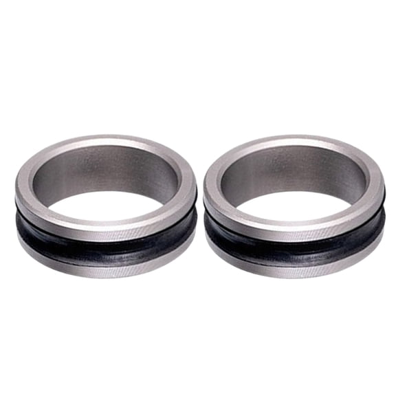 2lots Ergonomic Fishing Line Pullers Shocked Absorption Hand Protecting Rings for Leader Line and Hook Knots