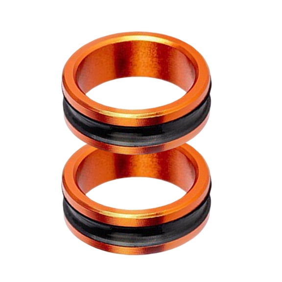 2lots Ergonomic Fishing Line Pullers Shocked Absorption Hand Protecting Rings for Leader Line and Hook Knots