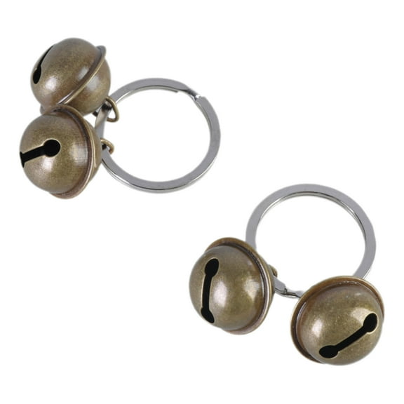 2lots Personality Fashion Dog Collar Bells Farm Loud Bronze Bells for Monitoring Movements