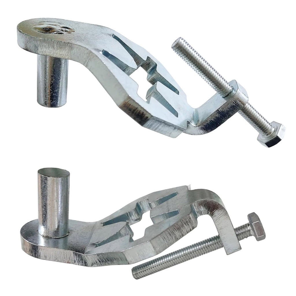 2lots Stainless Steel T Post Gate Hinges Set Heavy Type Fence Door Hardware for Garden Gate