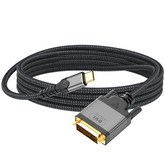 2m/6.56ft USB C Video Tramsfer Cable for Laptops and Phones Screen Sharing 1080P Resolution and 60Hz