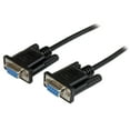 thumbnail image 1 of 2m Black DB9 RS232 Serial Null Modem Cable F/F, 1 of 4
