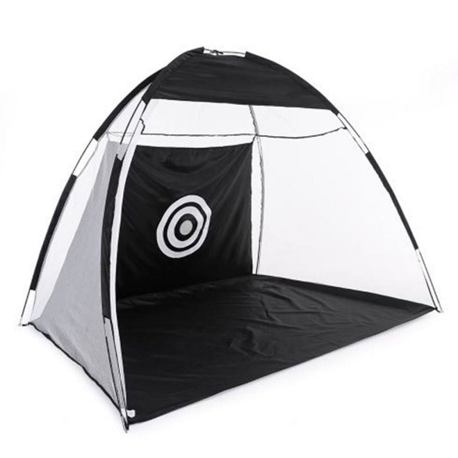 2m Golf Cage Swing Trainer Pad Set Golf Ball Practice Net Indoor