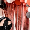 thumbnail image 1 of 2m Rain Curtain for Birthday Wedding Party Decorations Fringe Light Drops Hanging Wall Background Event Photo Booth, 1 of 8