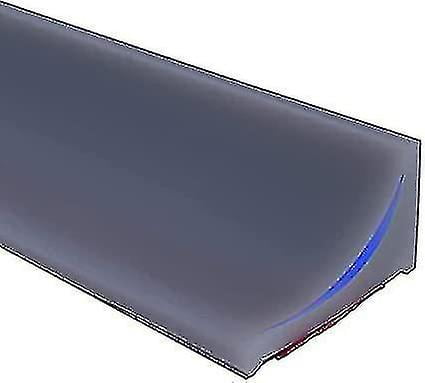 2m Silicone Shower Threshold Water Dam Wet Room Floor Barrier, Shower ...